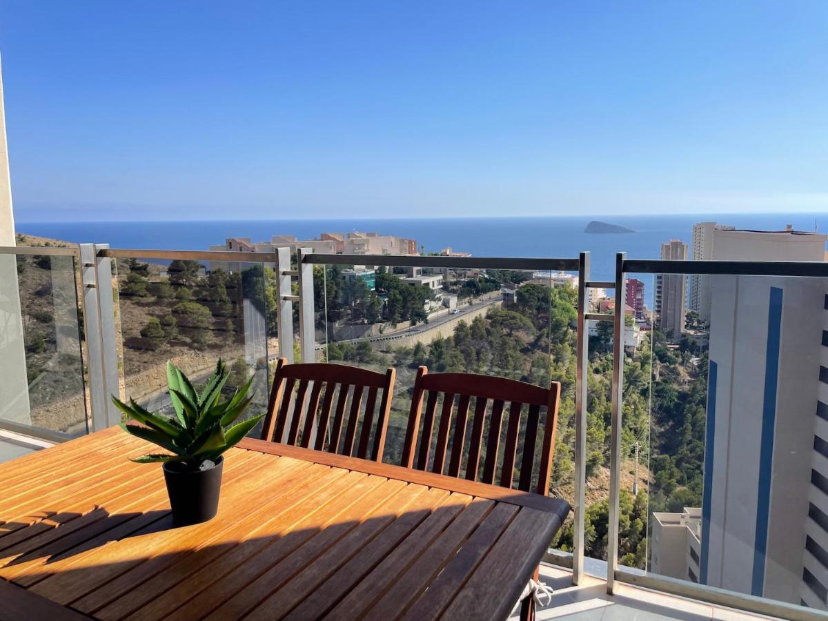 Lujoso Apartamento Con Vistas Al Mar En Mirador Del Mediterraneo By Gestaltur Benidorm Exteriör bild