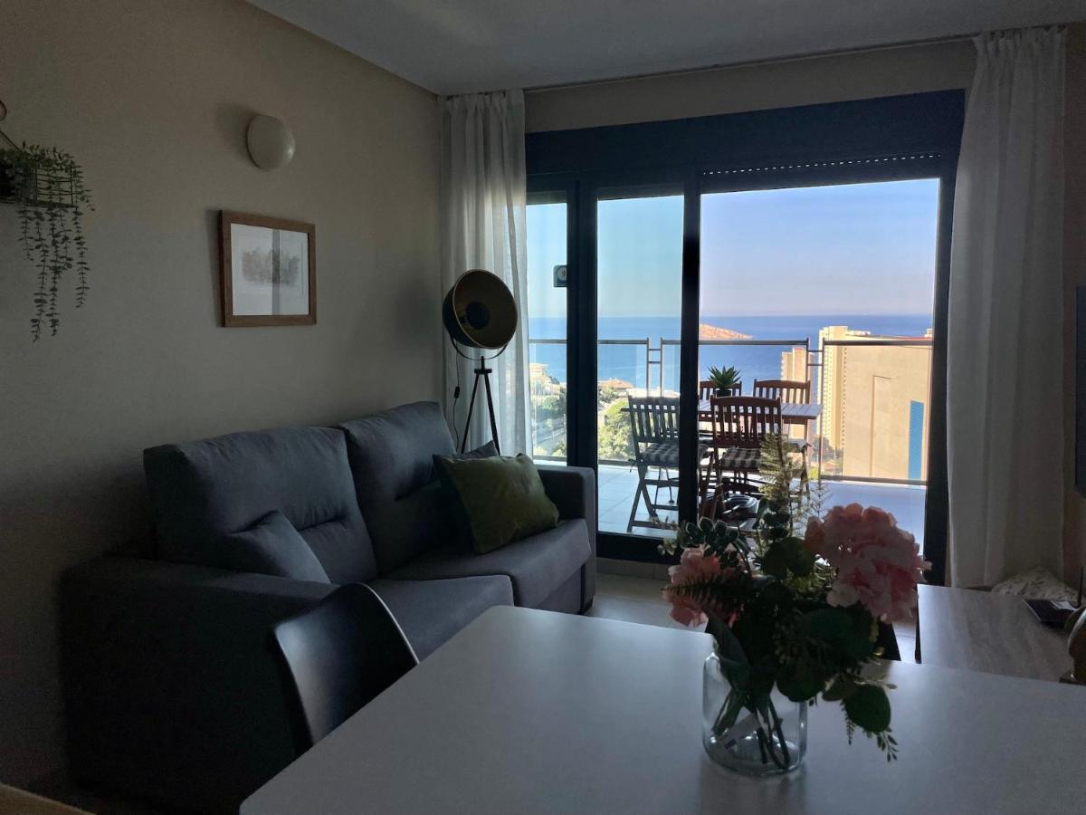 Lujoso Apartamento Con Vistas Al Mar En Mirador Del Mediterraneo By Gestaltur Benidorm Exteriör bild