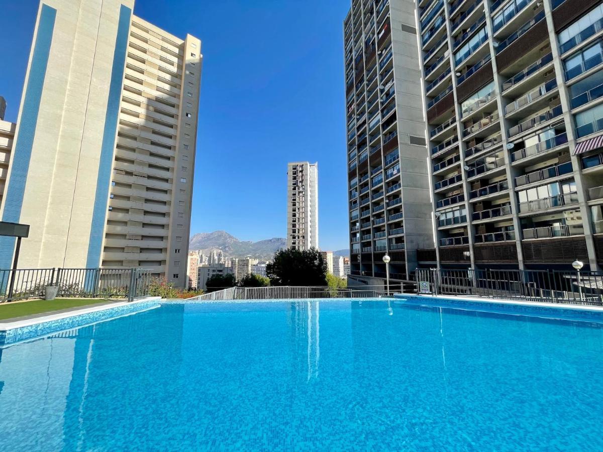 Lujoso Apartamento Con Vistas Al Mar En Mirador Del Mediterraneo By Gestaltur Benidorm Exteriör bild
