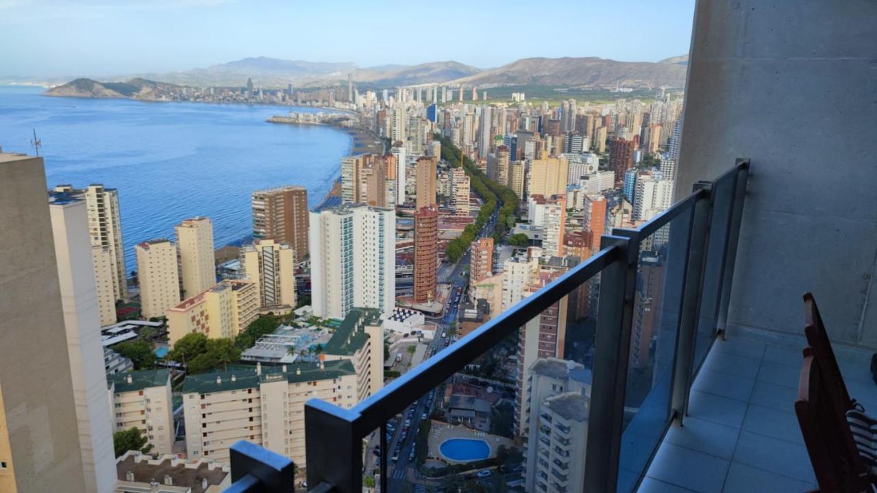 Lujoso Apartamento Con Vistas Al Mar En Mirador Del Mediterraneo By Gestaltur Benidorm Exteriör bild