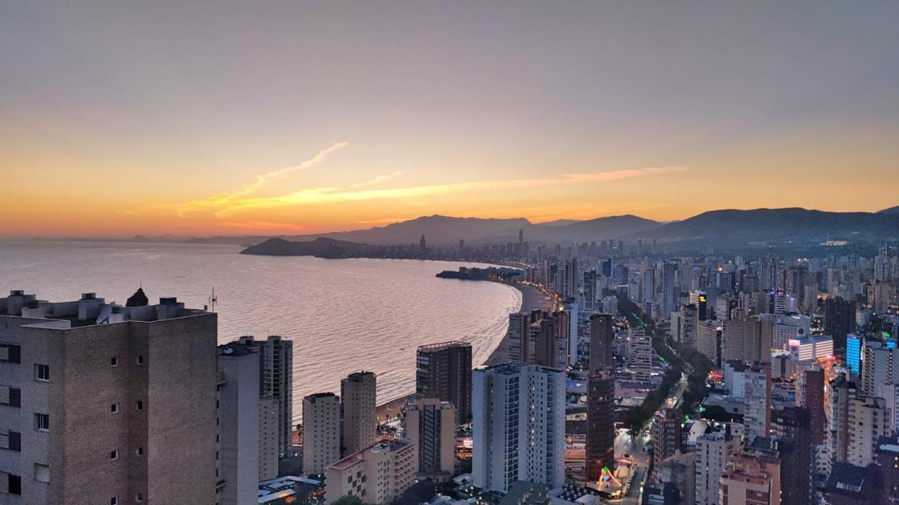 Lujoso Apartamento Con Vistas Al Mar En Mirador Del Mediterraneo By Gestaltur Benidorm Exteriör bild