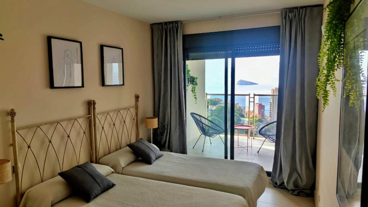 Lujoso Apartamento Con Vistas Al Mar En Mirador Del Mediterraneo By Gestaltur Benidorm Exteriör bild