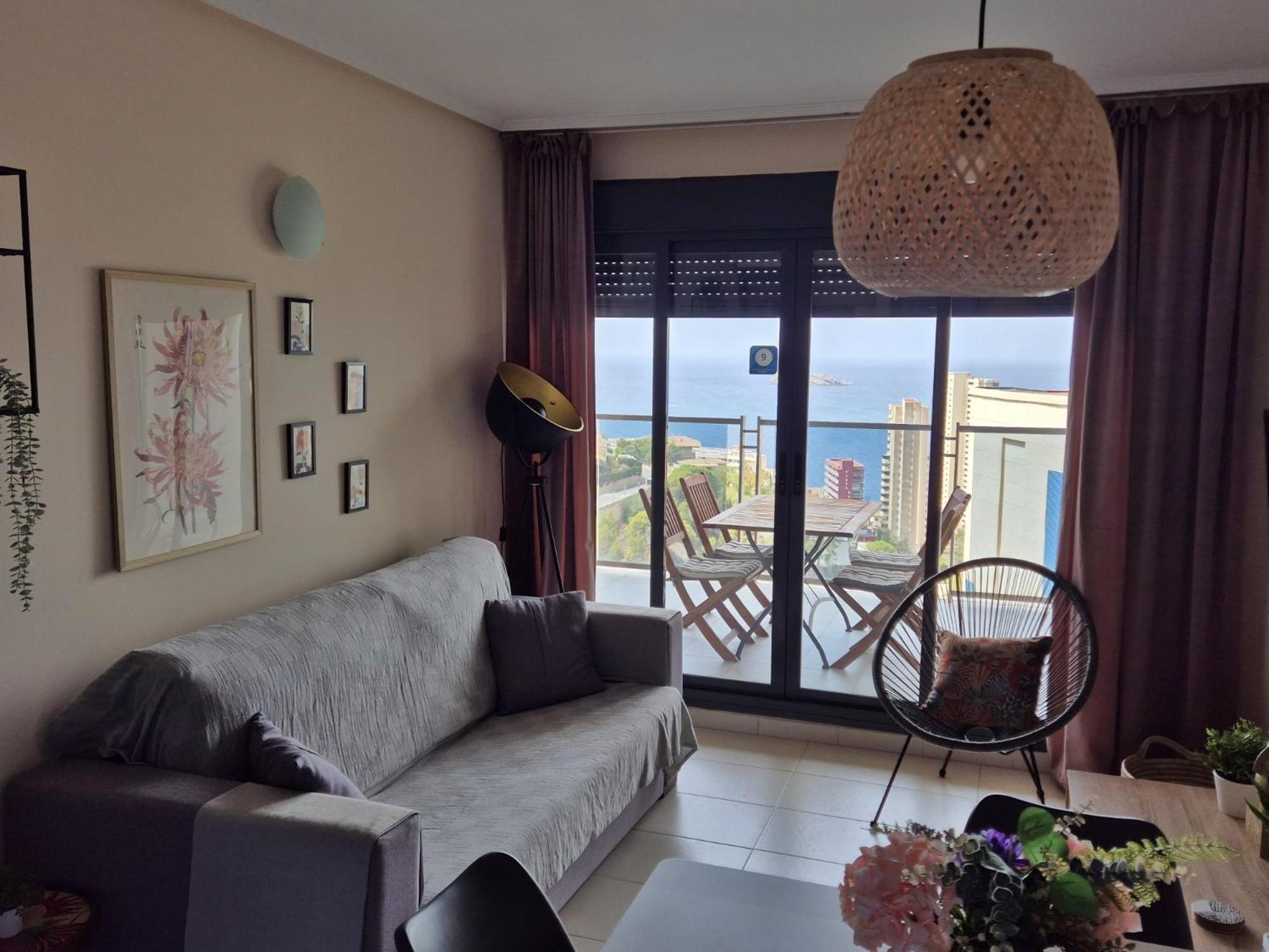 Lujoso Apartamento Con Vistas Al Mar En Mirador Del Mediterraneo By Gestaltur Benidorm Exteriör bild